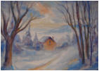 H�uschen im Schnee, 2002